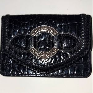 Brighton Card Wallet Magnetic Closure